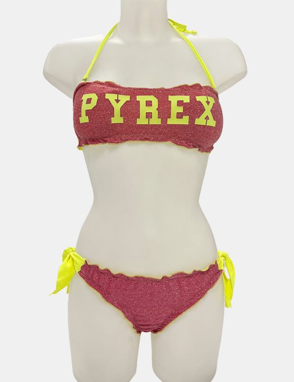 Costume Pyrex bikini - 80% nylon 20% elastaneLa vestibilità del capo è regolare. Costume 2 pezzi con coppa sagomata rimovib