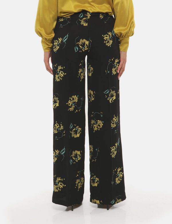 Pantalone Sandro Ferrone fantasia - 100% poliestereLa modella indossa la taglia S ed è alta 170 cm e la vestibilità è regola