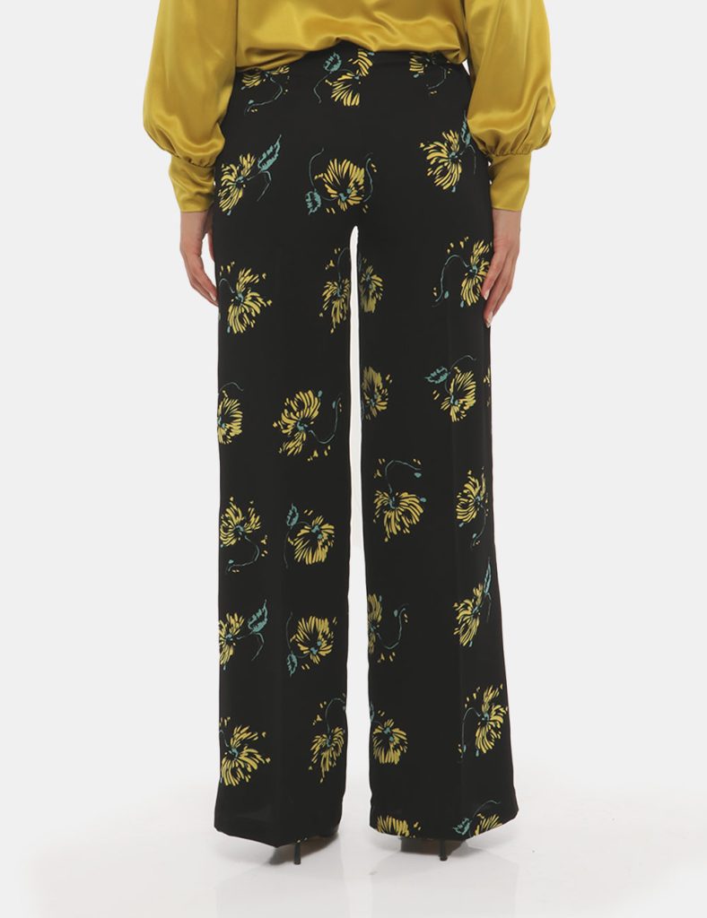 Pantalone Sandro Ferrone fantasia - 100% poliestereLa modella indossa la taglia S ed è alta 170 cm e la vestibilità è regola