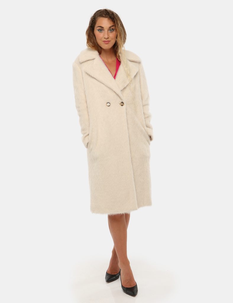 Sandro Ferrone donna outlet - Cappotto Sandro Ferrone con bottoni