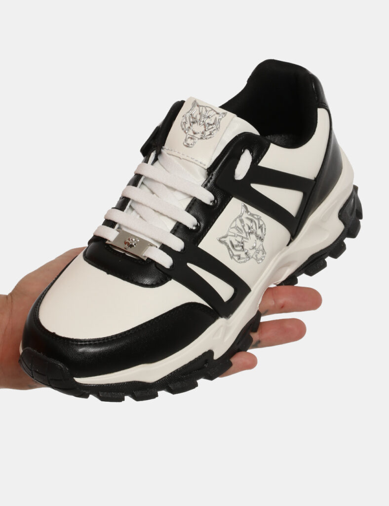 Sneakers da uomo - Scarpe Plein Sport bianche/nere
