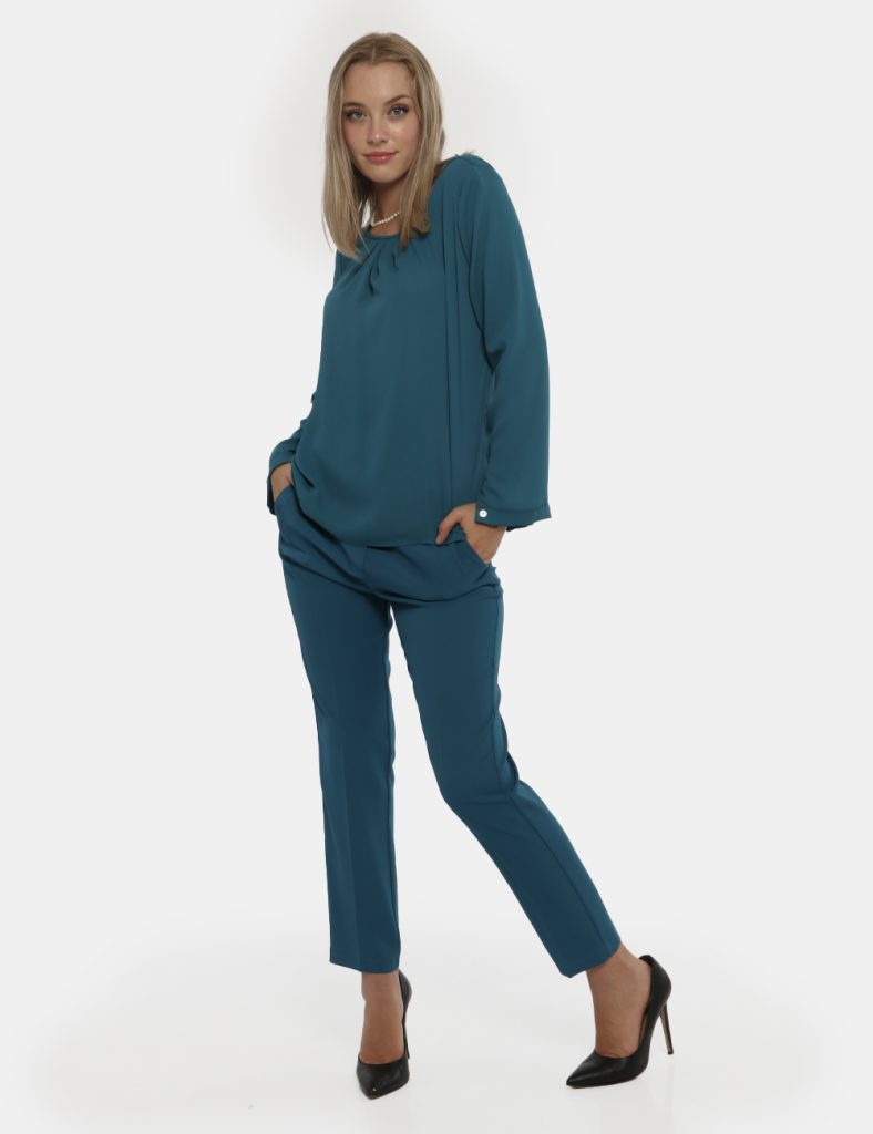 Outlet vougue donna - Pantalone Vougue azzurro