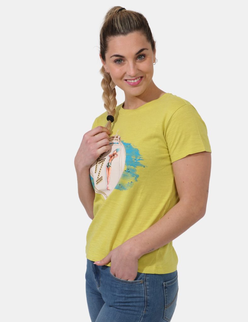 Yes Zee donna outlet - T-shirt Yes Zee Giallo
