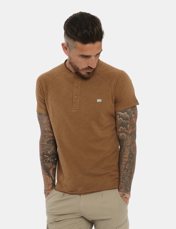 T-shirt Yes Zee marrone tabacco - COMPOSIZIONE E VESTIBILITÀ:composzionemodella e vestibilità.CONSIGLI DI STILE:T-shirt tota