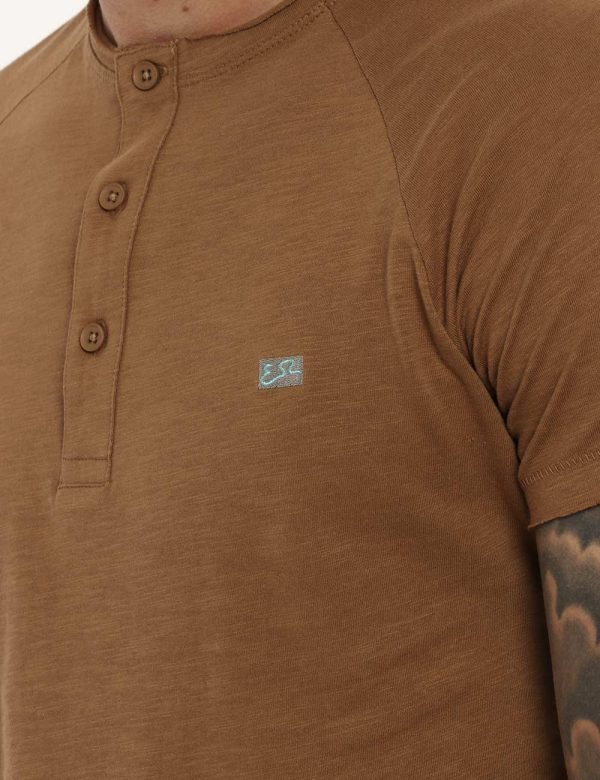 T-shirt Yes Zee marrone tabacco - COMPOSIZIONE E VESTIBILITÀ:composzionemodella e vestibilità.CONSIGLI DI STILE:T-shirt tota
