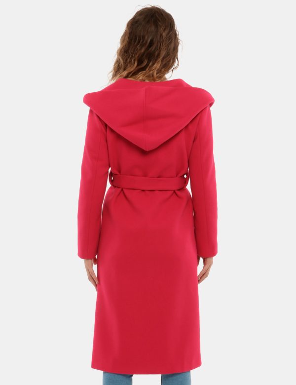 Cappotto Vougue lungo con cappuccio - 100% poliestereLa modella indossa la taglia S e la vestibilità del capo è regolare. Sp
