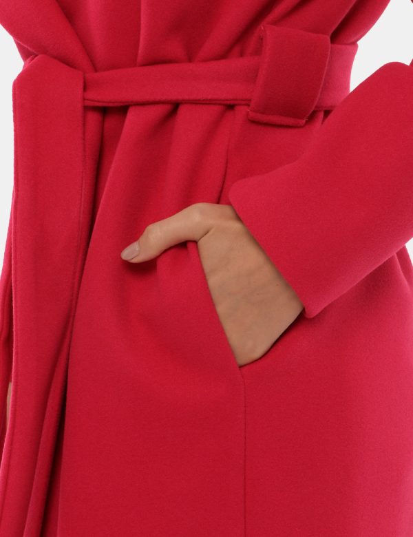 Cappotto Vougue lungo con cappuccio - 100% poliestereLa modella indossa la taglia S e la vestibilità del capo è regolare. Sp