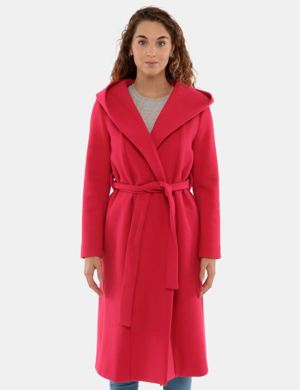 Cappotto Vougue lungo con cappuccio - 100% poliestereLa modella indossa la taglia S e la vestibilità del capo è regolare. Sp