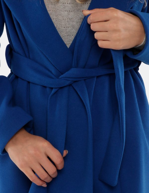 Cappotto Vougue lungo con cappuccio - 100% poliestereLa modella indossa la taglia S e la vestibilità del capo è regolare. Sp