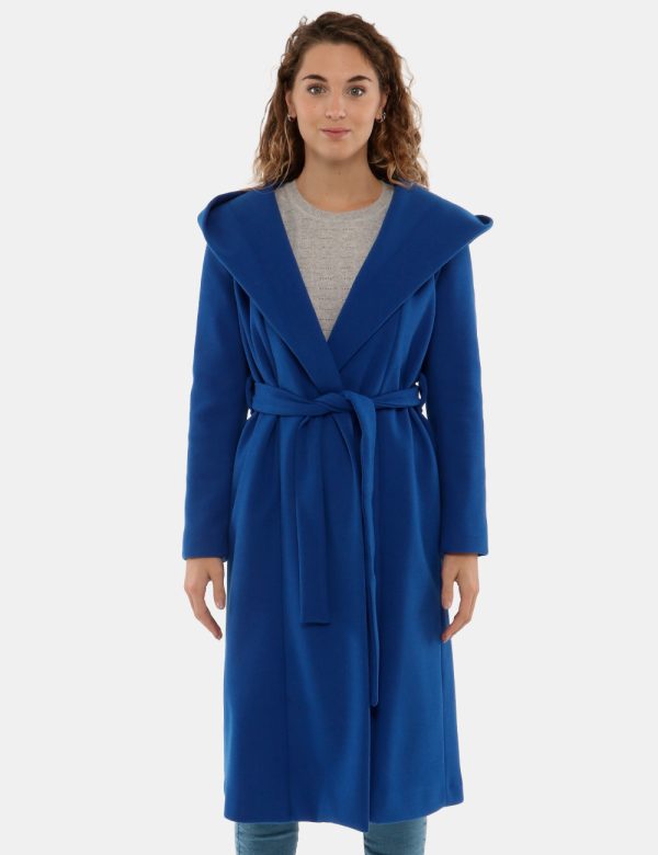 Cappotto Vougue lungo con cappuccio - 100% poliestereLa modella indossa la taglia S e la vestibilità del capo è regolare. Sp