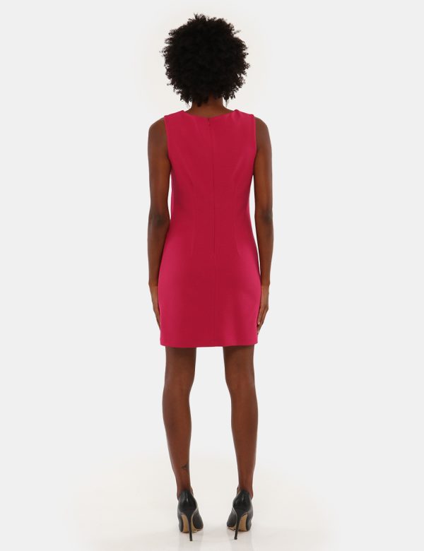 Vestito Vougue con taglio a lato - 95% poliestere 5% elastinaLa modella indossa la taglia S ed è alta 170 cm e la vestibilit