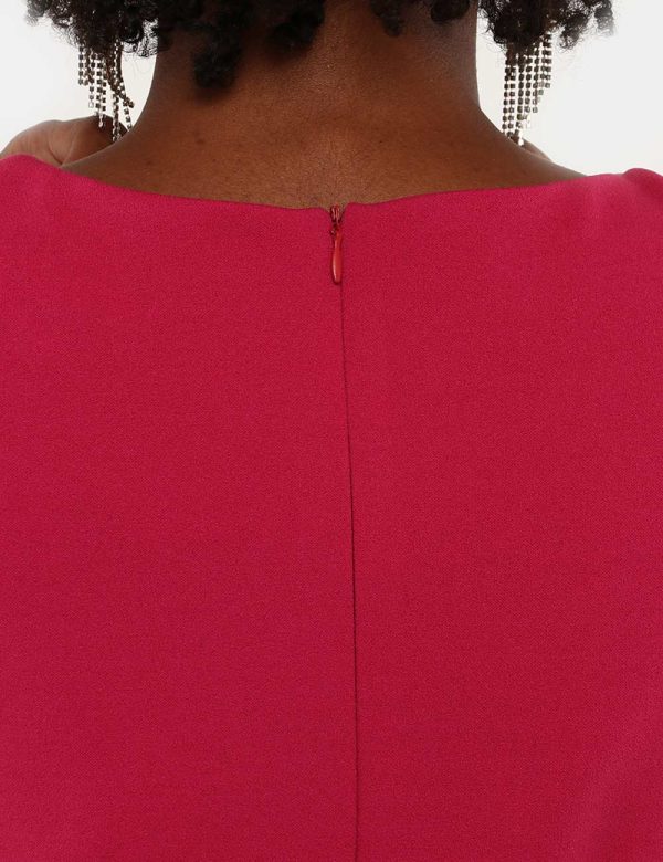 Vestito Vougue con taglio a lato - 95% poliestere 5% elastinaLa modella indossa la taglia S ed è alta 170 cm e la vestibilit