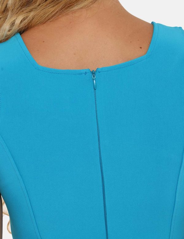 Vestito Vougue smanicato - 90% poliestere 10% elastinaLa modella indossa la taglia S ed è alta 170 cm e la vestibilità è reg