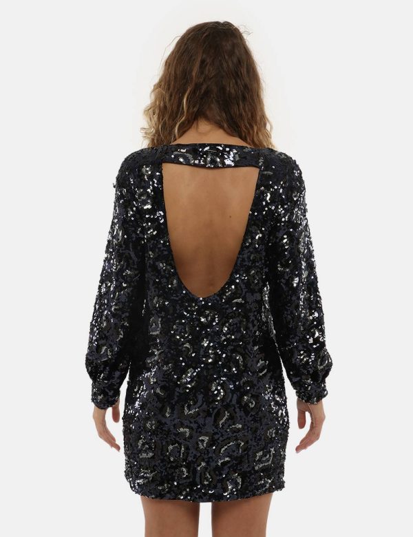 Vestito Guess con pailettes - 95% poliestere 5% elastinaLa modella indossa la taglia S ed è alta 168 cm e la vestibilità è r