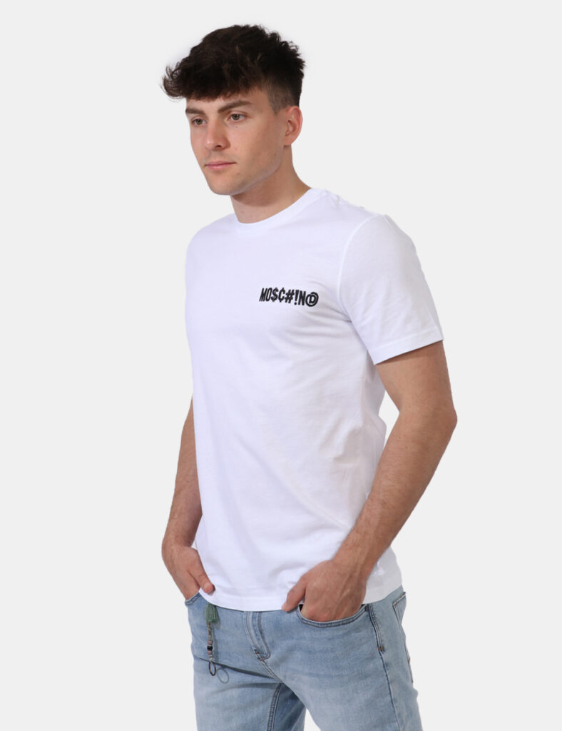 T-shirt uomo scontata - T-shirt Moschino Bianco