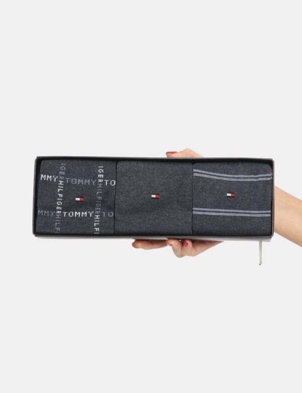 Calze Tommy Hilfiger jeans - COMPOSIZIONE E VESTIBILITÀ:73% cotone 25% poliamide 2% elastaneCONSIGLI DI STILE:Cofanetto pac