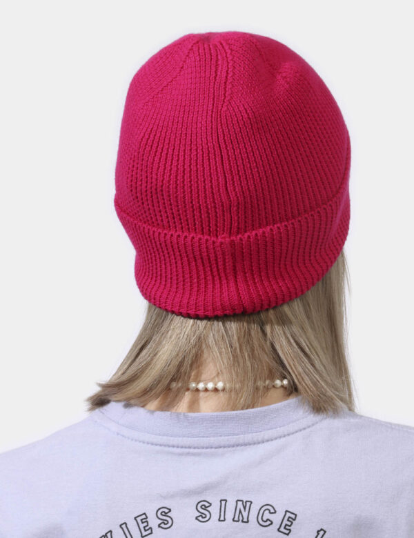 Cappello Tommy Hilfiger fucsia - COMPOSIZIONE E VESTIBILITÀ:50% acrilico 50% cotoneCONSIGLI DI STILE:Cappello modello berret