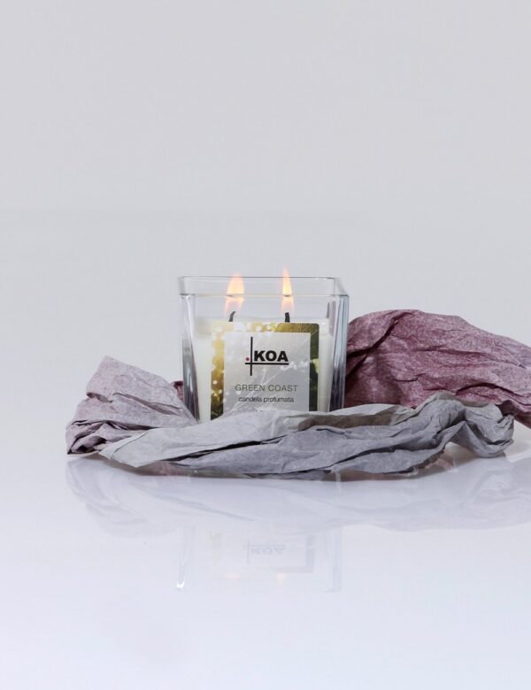 Candela KOA Green Coast 180 gr - Candela da 180 grLa candela profumata diffonde le note in modo delicato creando una atmosfe