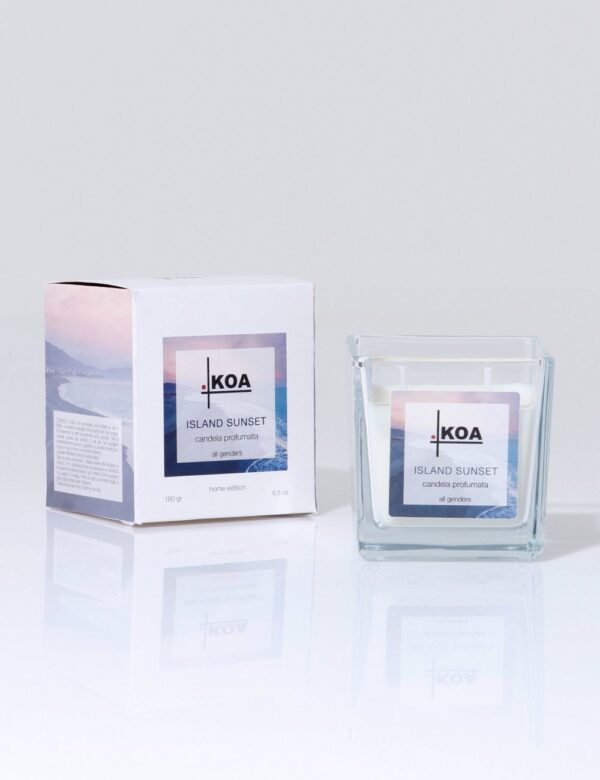 Candela KOA Island Sunset 180 gr - Candela da 180 grLa candela profumata diffonde le note in modo delicato creando una atmos