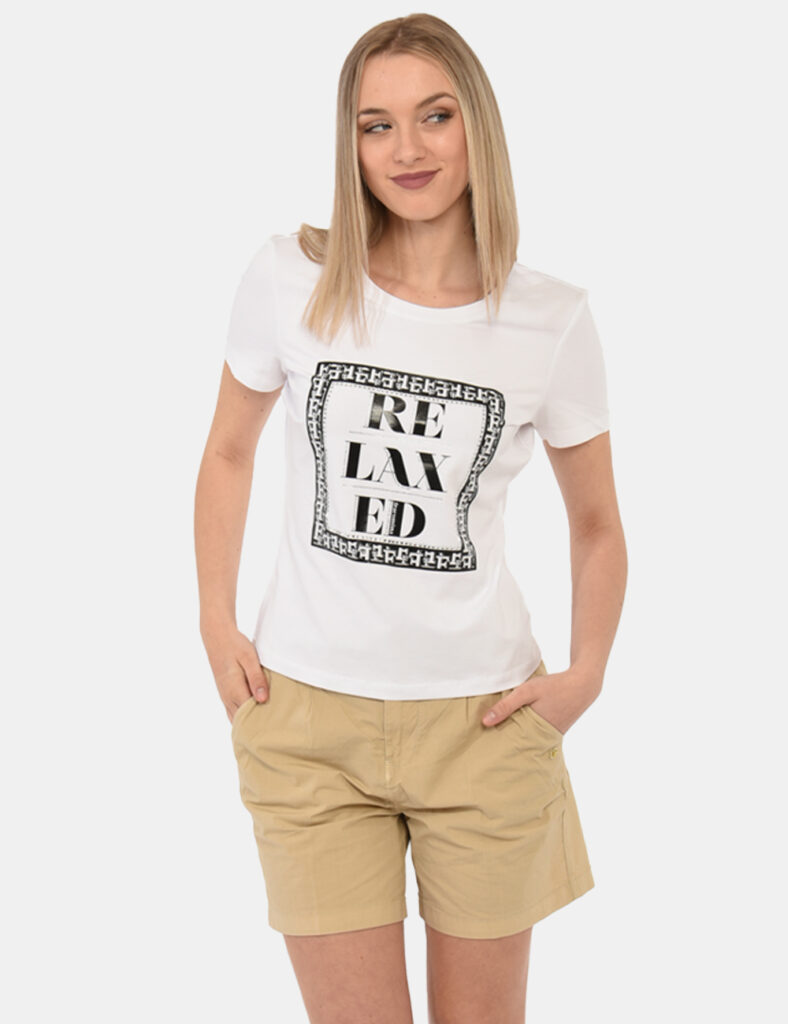 Abbigliamento donna scontato - T-shirt Fracomina Bianco