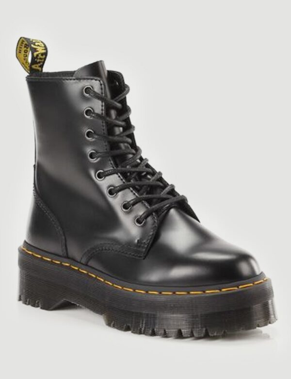 Anfibio Dr. Martens Jadon polished smooth - COMPOSIZIONE E VESTIBILITÀ:Suola in gomma. tomaia in pelle. rivestimento 75% Tes