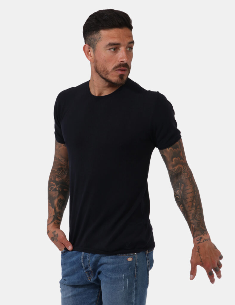 Abbigliamento uomo Yes Zee - T-shirt Yes Zee Blu