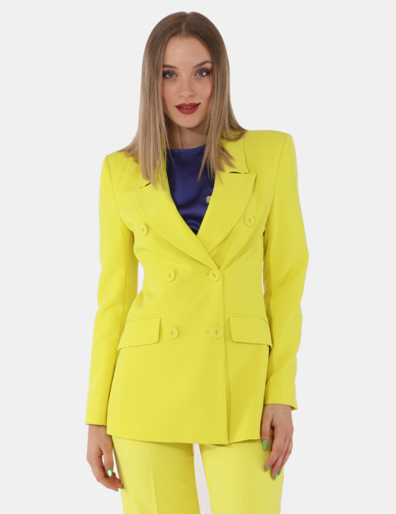 Abbigliamento donna scontato - Giacca Sandro Ferrone Giallo