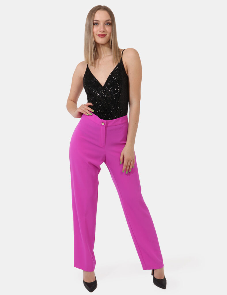 Pantaloni Sandro Ferrone Fucsia