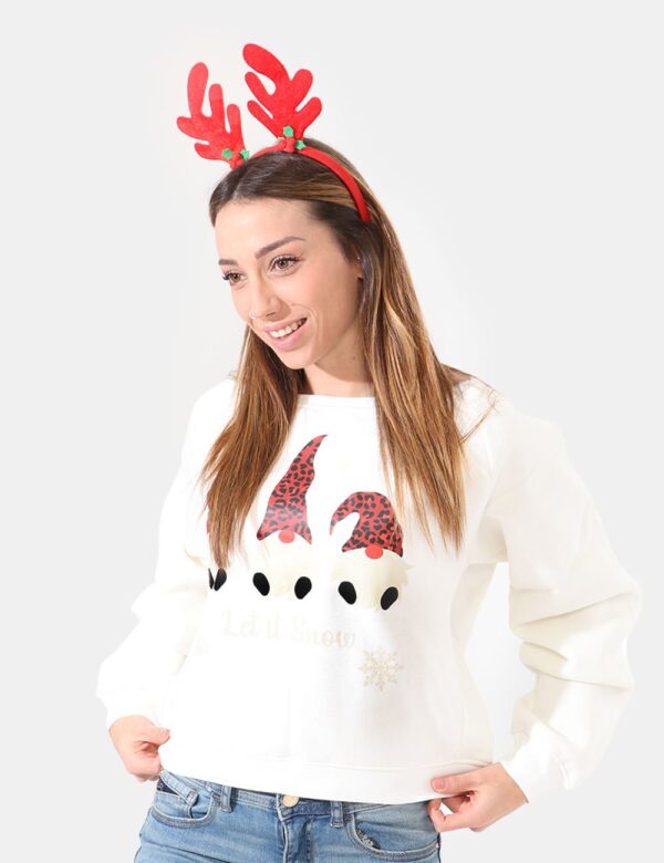 Maglia Smiling London natalizia - 80% cotone, 20% poliestere