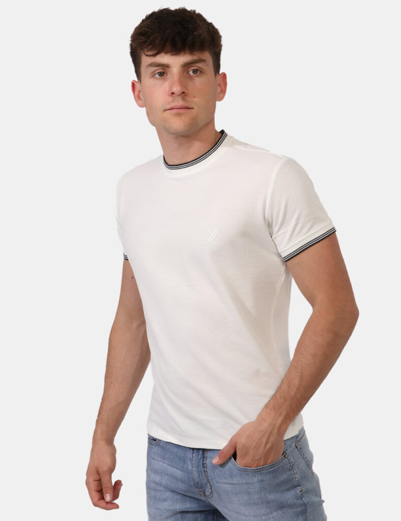 Abbigliamento uomo Yes Zee - T-sihrt Yes Zee Bianco