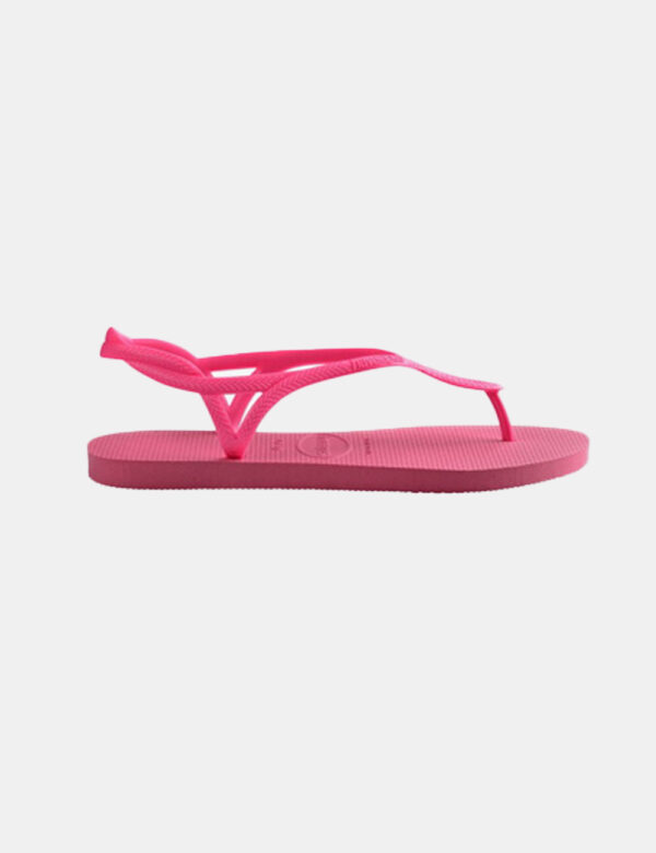 Infradito Havaianas Rosa - Ciabatte modello infradito in total rosa con stringa a Y coordinata. La calzata è comoda e aderen