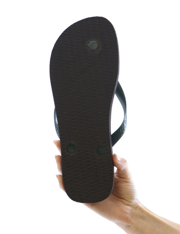 Infradito Havaianas Verde - Ciabatte modello infradito su base in fantasia tendente al verde più stringa a Y coordinata. La