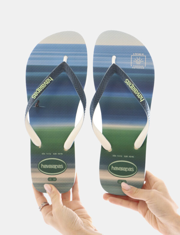 Infradito Havaianas Blu - Ciabatte modello infradito in varie tonalità di blu con stringa a Y coordinata. La calzata è comod