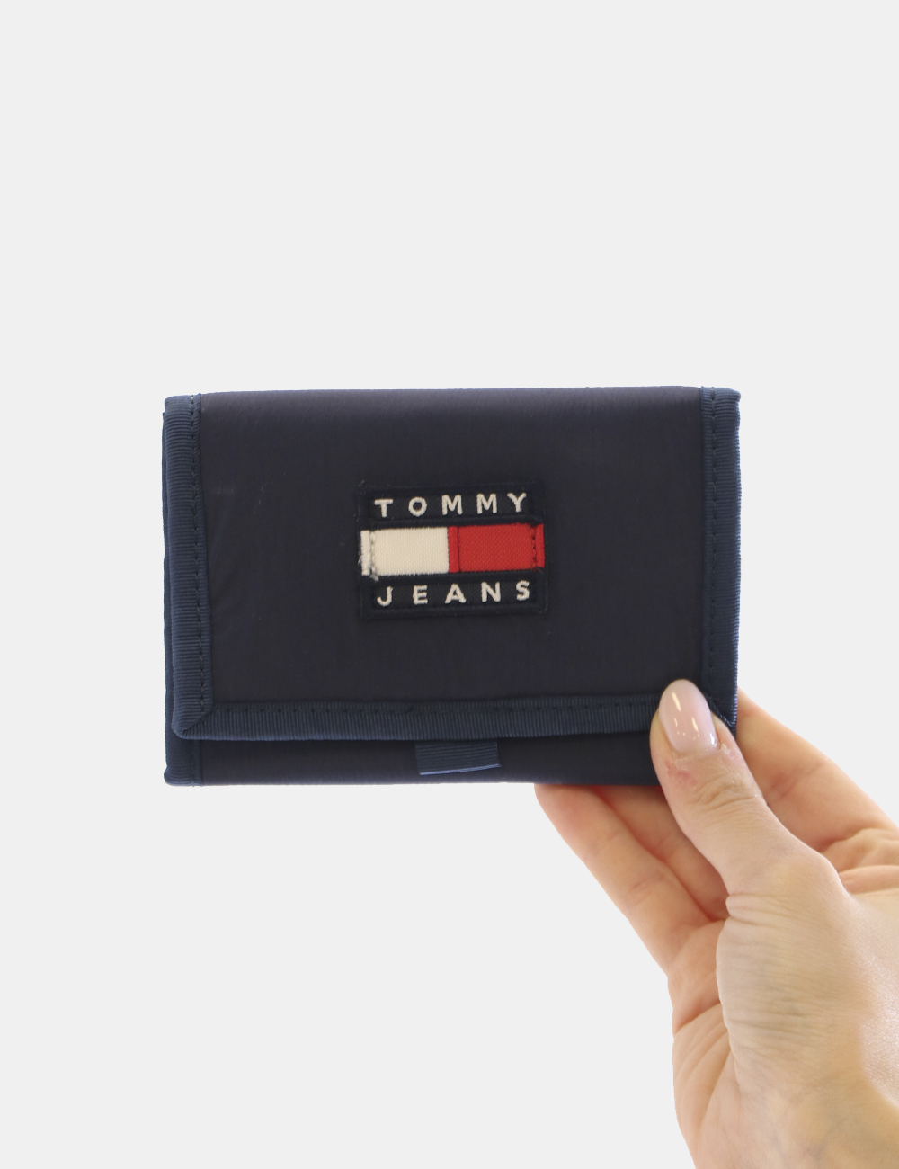Portafoglio tommy hilfiger blu outlet