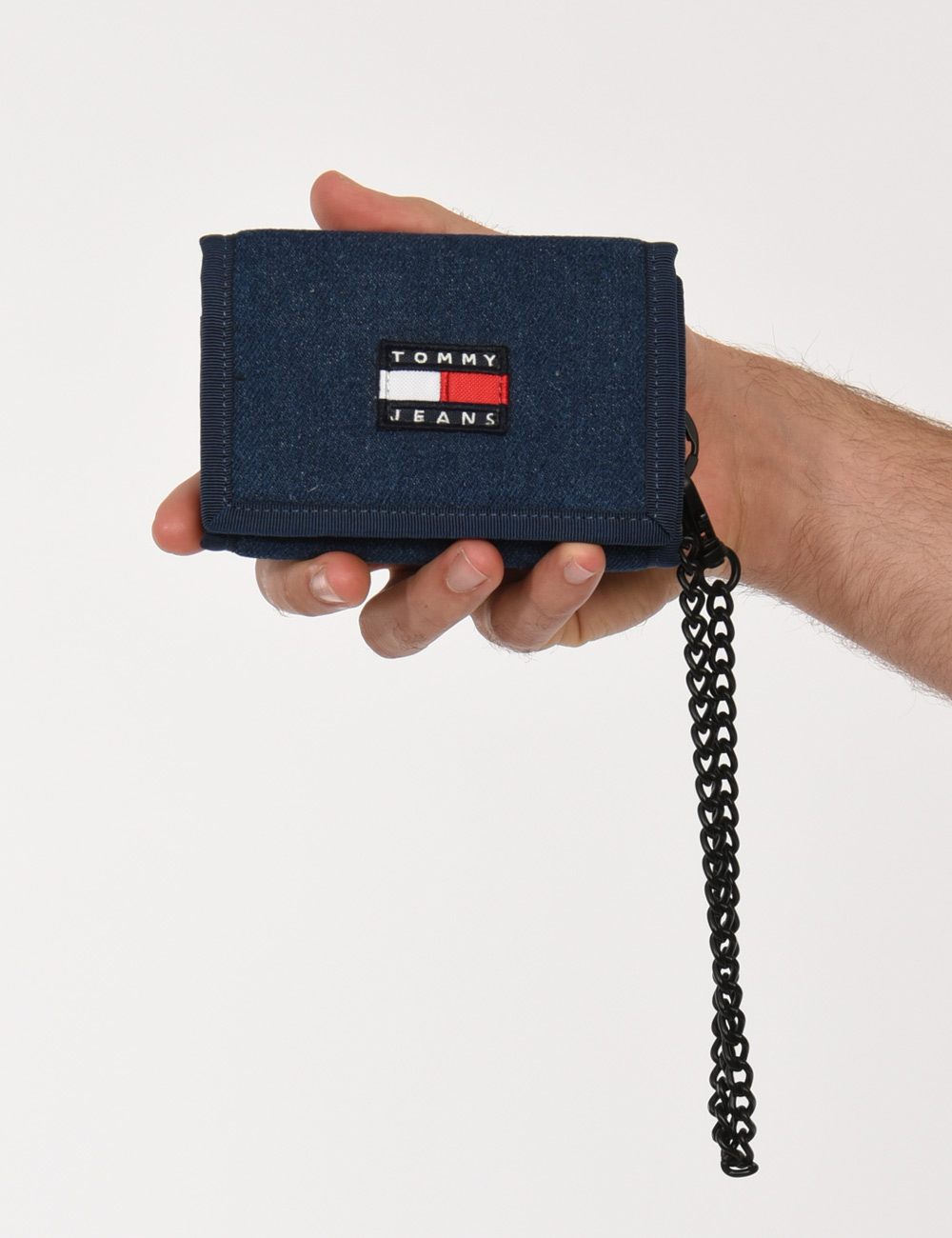 Portafoglio tommy hilfiger blu on sale