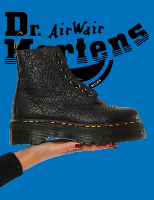 Anfibio Dr. Martens Sinclair Platform - COMPOSIZIONE E VESTIBILITÀ:Suola in gomma e tomaia in pelleLa calzata è regolare.CON