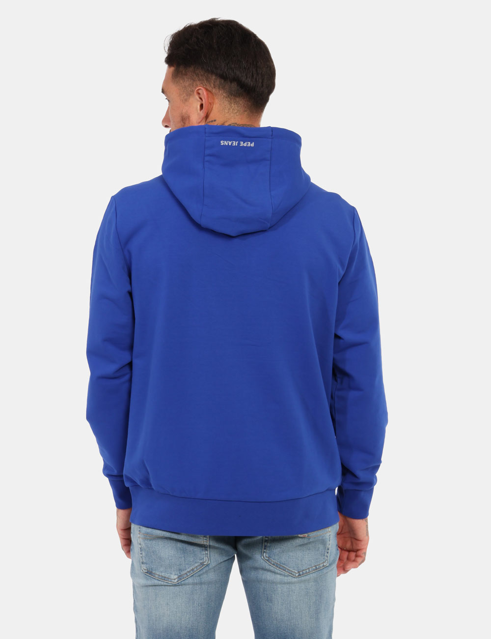 Felpa Red Bull Blu elettrico con cappuccio Acquista online Seconda Strada