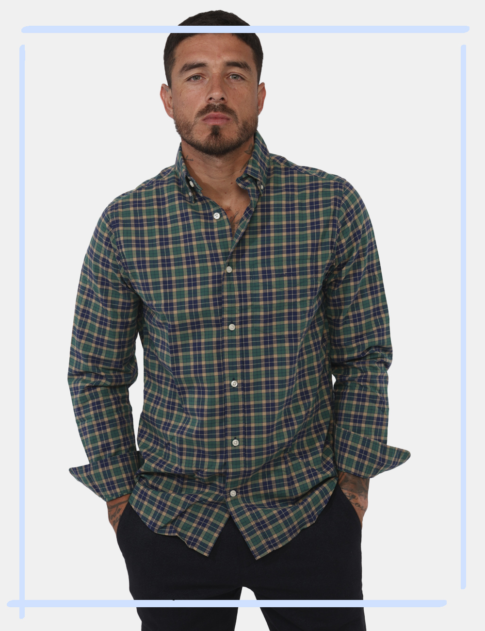 Camicia Gant Verde Acquista online Seconda Strada