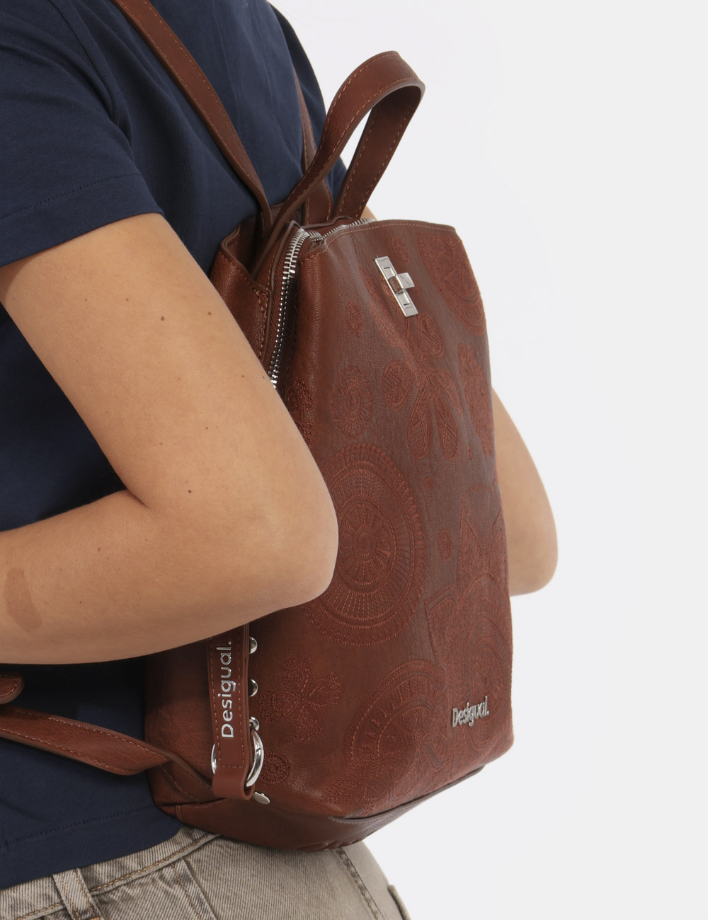 Zaino desigual marrone discount