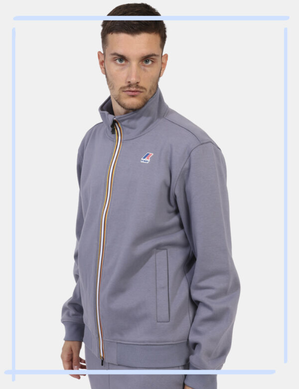 Felpa K-Way Grigio - L’articolo appartiene al campionario esclusivo di stagione: pezzo unicoCod. art. K3125VW P CVVi ricordi