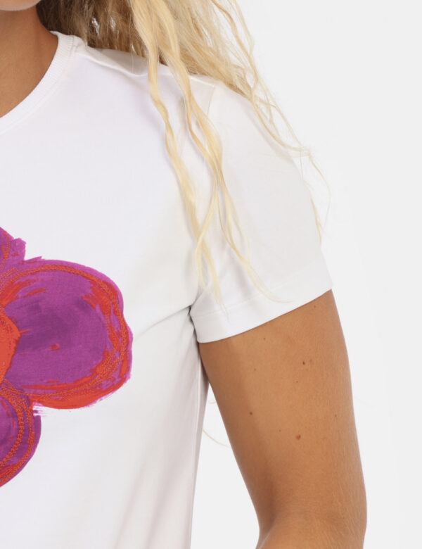 T-shirt DESIGUAL Bianco - L’articolo appartiene al campionario esclusivo di stagione: pezzo unicoCod. art. M24WWTK66 AB cvVi