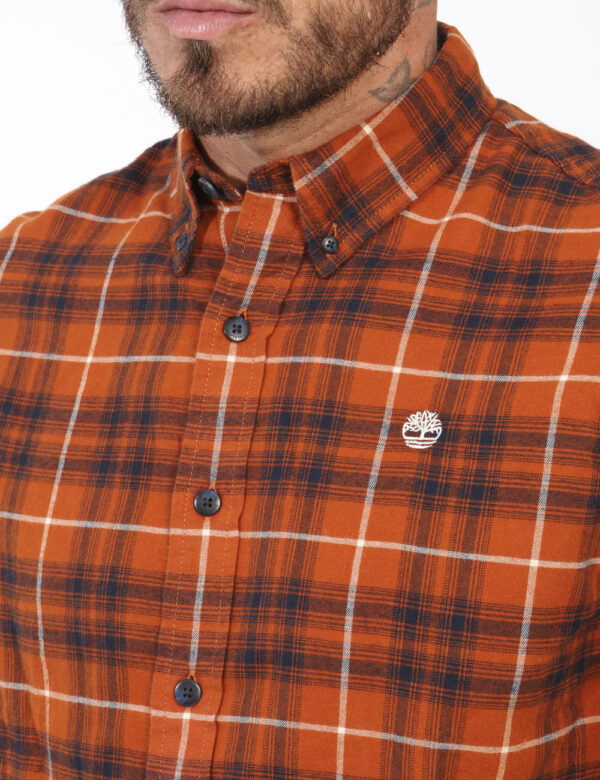 Camicia Timberland Arancione - L’articolo appartiene al campionario esclusivo di stagione: pezzo unicoCod. art. TB0A6V7E B C