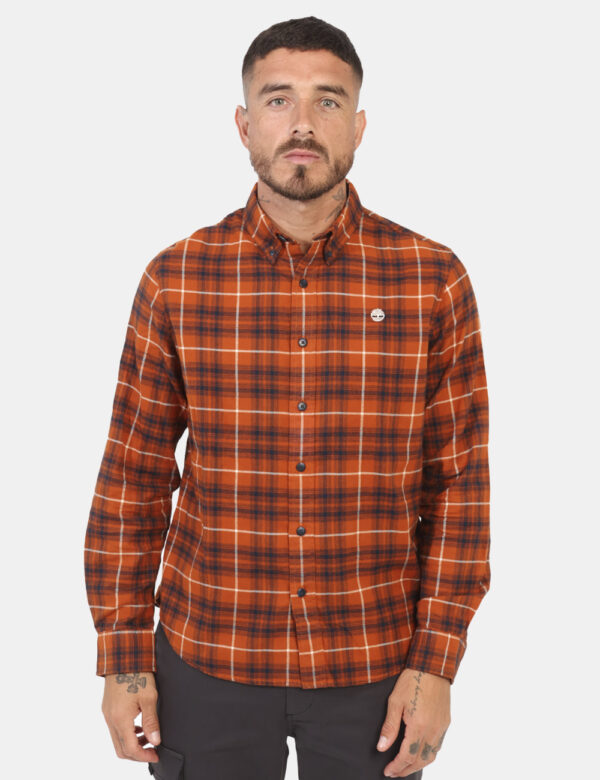 Camicia Timberland Arancione - L’articolo appartiene al campionario esclusivo di stagione: pezzo unicoCod. art. TB0A6V7E B C