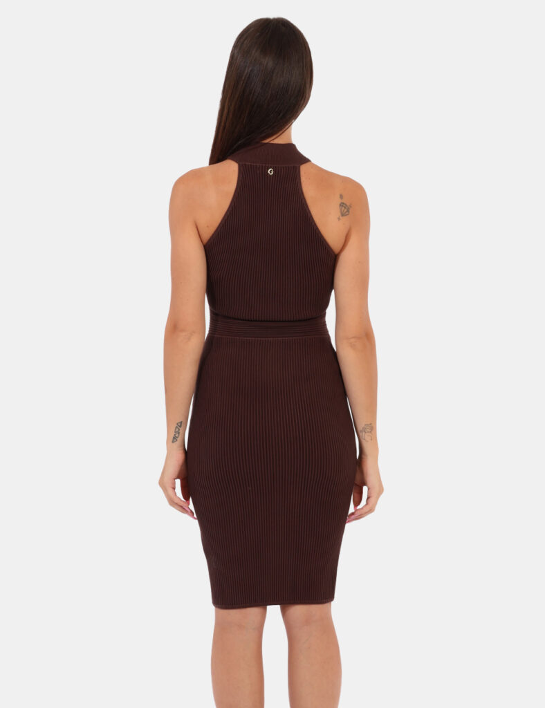 Abbigliamento donna scontato - Abito Guess Marrone