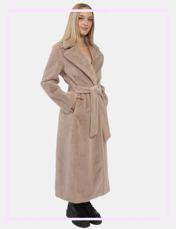 Cappotto Guess Beige - L’articolo appartiene al campionario esclusivo di stagione: pezzo unicoCod. art. W4BL02WGHM0 GS CVVi