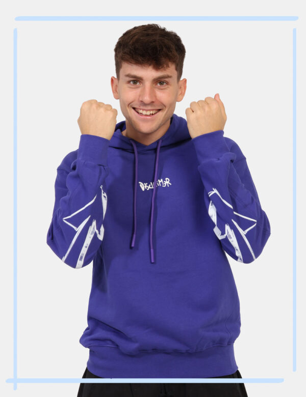 Felpa Disclaimer Viola - L’articolo appartiene al campionario esclusivo di stagione: pezzo unicoCod. art. 24IDS54500 M CVVi