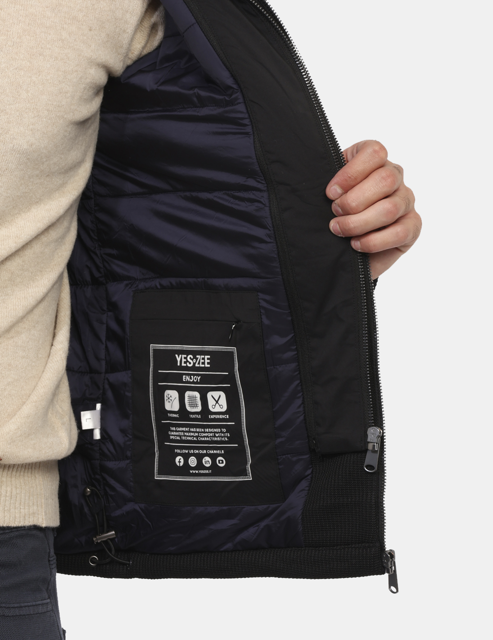 Giacca Yes Zee Nero Acquista online! Seconda Strada