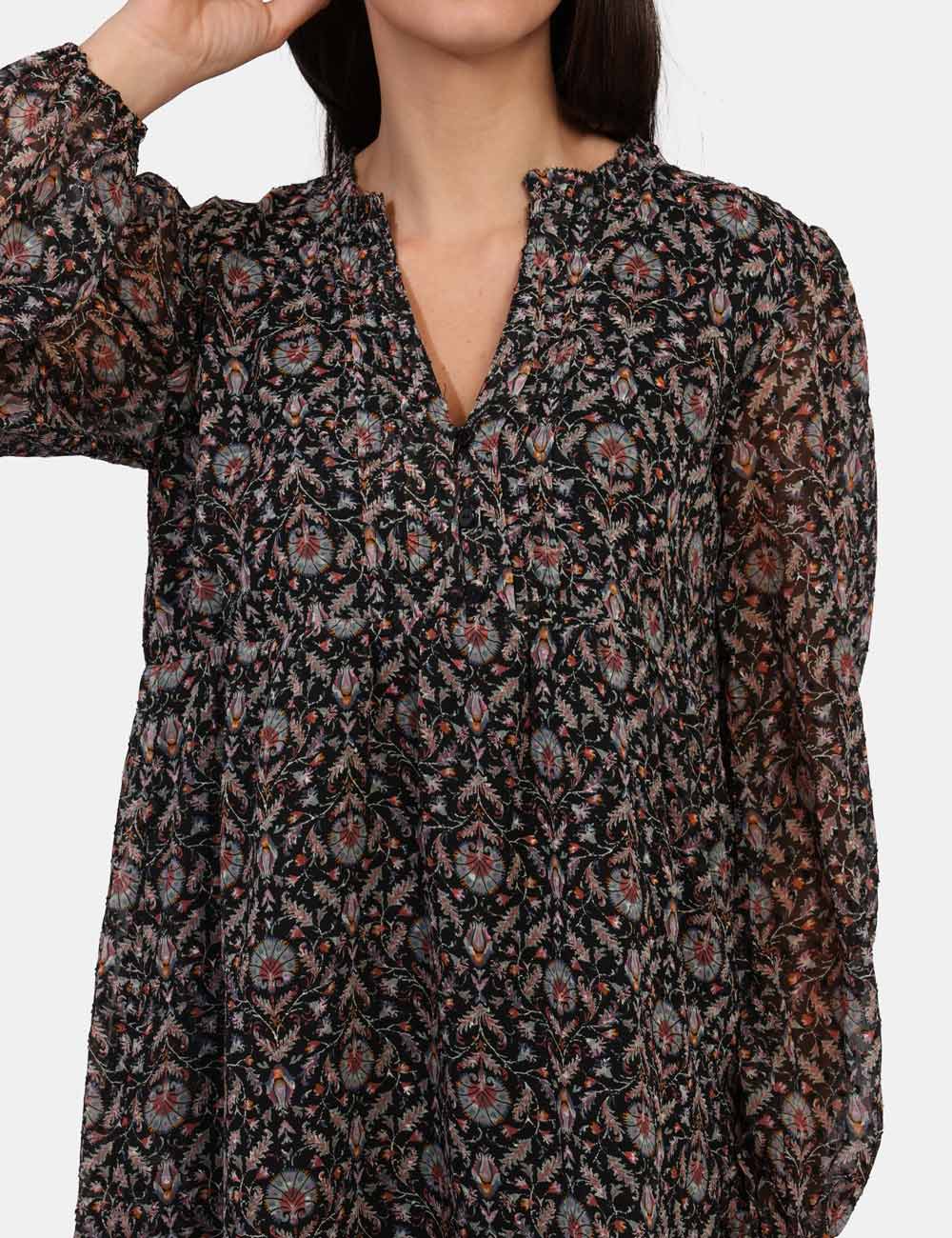 Pepe Jeans Dafne Vestito Corto Donna – Maniche Raglan Con Volant, Scollo Rotondo, Gonna A Giogo Con Volume Babydoll. In Cotone Di Qualità. Perfetto Per L'estate.