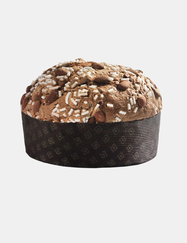 Panettone Dolce & Gabbana mandorle 1000 gr - Cofanetto natalizio Dolce & Gabbana con panettone alle mandorle di Sicilia da 1