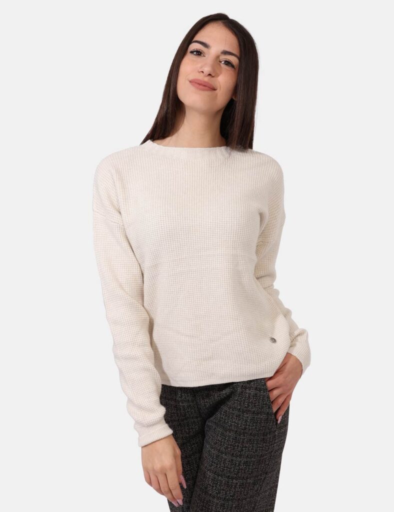 Sandro Ferrone completo donna blusa e pantaloni blu main image 0